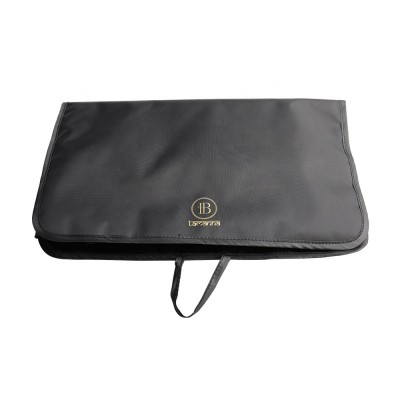 Nylon hair bag for hair tool, tool bag black color with hand ear