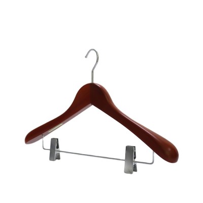 2020 new  style  6012 Wooden male Hanger display luxury mens suit hanger for bikini