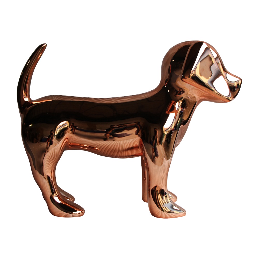 Deliang  Fiberglass Window display Dog mannequin